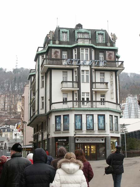 Чехия (Česko): Карловы Вары (Karlovy Vary): дом; 12:24 11.03.2005