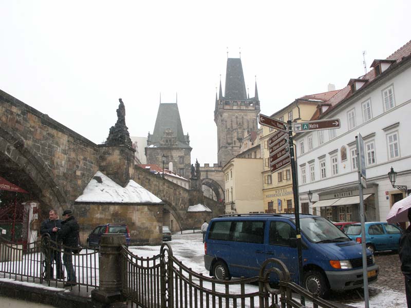 Чехия (Česko): Прага (Praha 1): Мала Страна (Mală Strana): Карлов мост (Karlův most); 10:42 09.03.2005