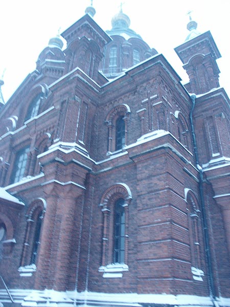 Финляндия, Хельсинки: собор Успенский; 22.12.2003