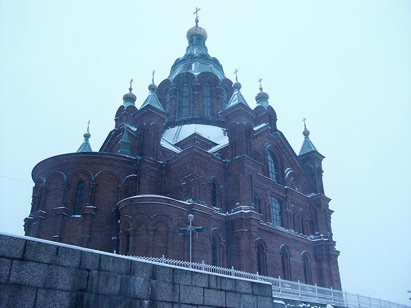 Финляндия, Хельсинки: с-в собор Успенский; 22.12.2003