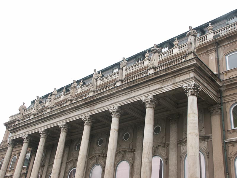 Венгрия (Magyarország): Будапешт (Budapest): I. kerület: Будайский дворец (Budai Vár); 12:58 06.01.2006