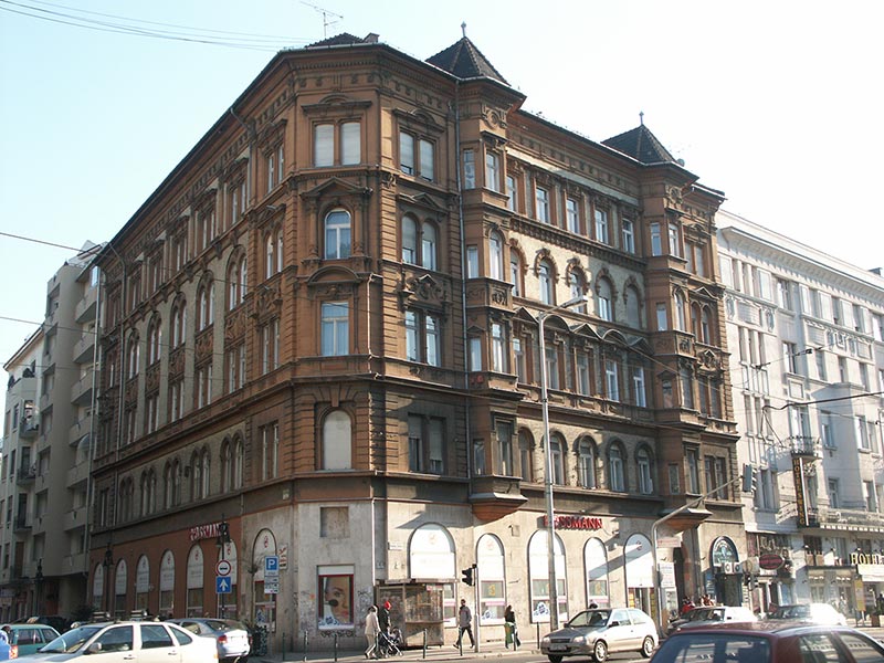 Венгрия (Magyarország): Будапешт (Budapest): IX. kerület: Ferenc körút / Tompa utca; 13:46 08.01.2006