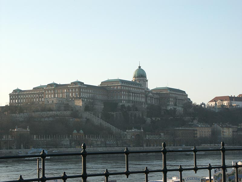 Венгрия (Magyarország): Будапешт (Budapest): I. kerület: Будайский дворец (Budai Vár); 15:01 08.01.2006