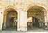 Кириллов: Святые ворота с ц.Иоанна Лествичника Кирилло-Белозерского монастыря вблизи; 03.05.2002