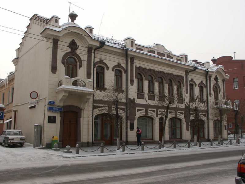 Красноярск: дом на пр.Мира,55; 22.01.2005