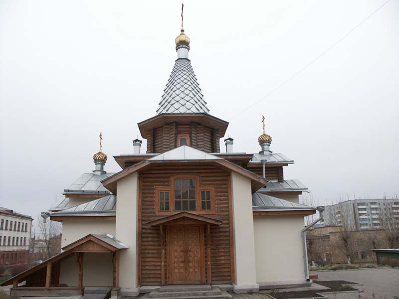 Красноярск: Пантелеймоновский храм; 16:59 28.10.2005