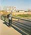 Новгород: Софийский собор с "горбатого" моста утром, 23.04.2000