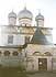 Новгород: запад Знаменского собора на Торговой стороне, 23.04.2000
