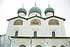 Новгород: верх Никольского собора Вяжищского монастыря, север; 18.08.2001