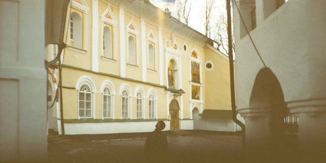 Печоры: Успенский собор Псково-Печорского м-ря, 11.12.1999