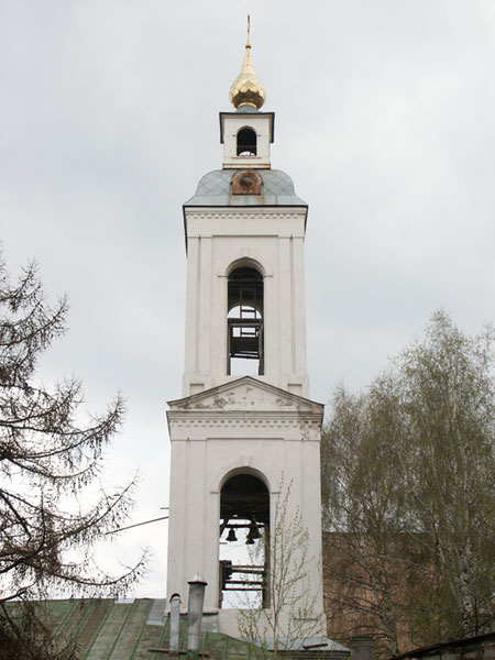 Рязань: колокольня церковь Вознесения Господня, север; 02.05.2005