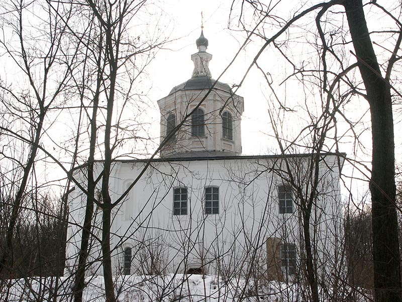 Смоленск: с-з Левобережье: церковь Иоанна Богослова, север; 12.12.2004