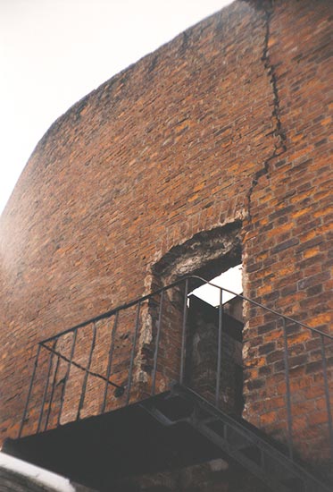 Кронштадт: лестница, форт "Александр"; 06.02.2000