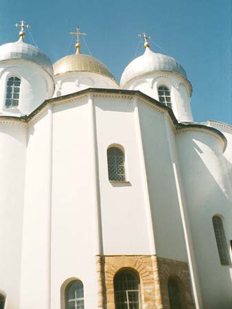 Великий Новгород: алтарь Софийского собора, 31.07.1999