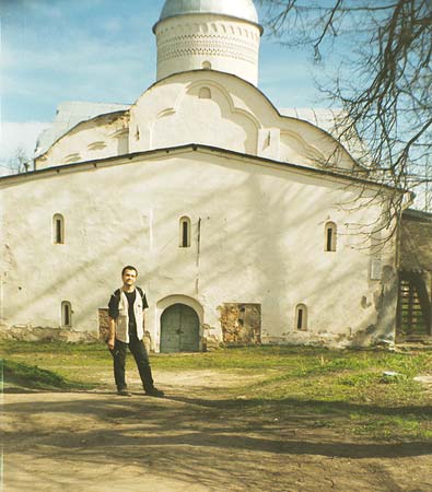 Великий Новгород: церковь Климента на Иворове улице, 23.04.2000