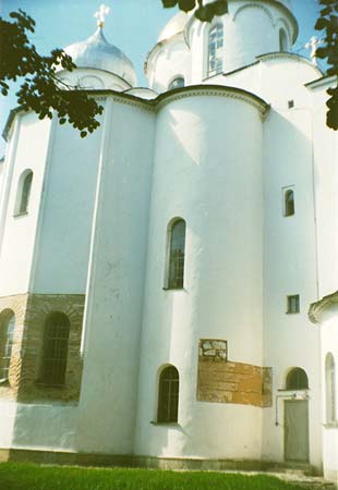 Великий Новгород: алтарь Софийского собора; 19.08.2001