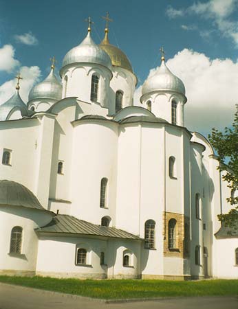 Великий Новгород: алтарь Софийского собора; 19.08.2001