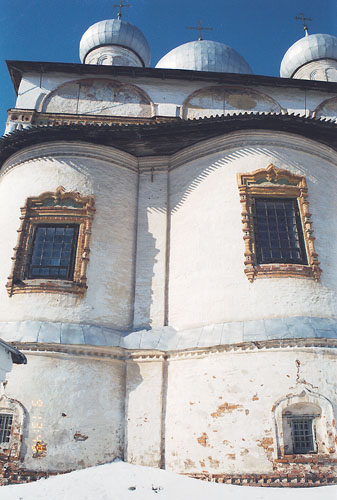 Великий Новгород: алтарь Знаменского собора; 09.03.2003