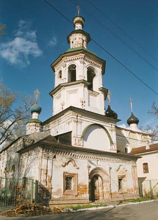 Вологда: запад церковь Дмитрия Прилуцкого; 30.04.2002