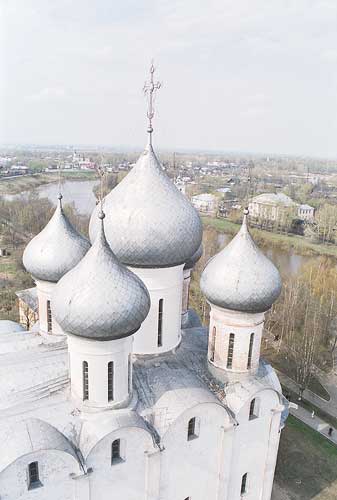 Вологда: Софийский собор с колокольни; 01.05.2002