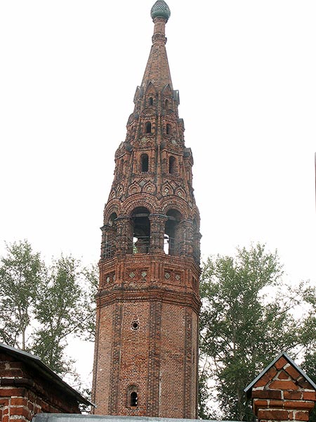 Ярославль: колокольня церковь Иоанна Златоуста, восток; 03.08.2003