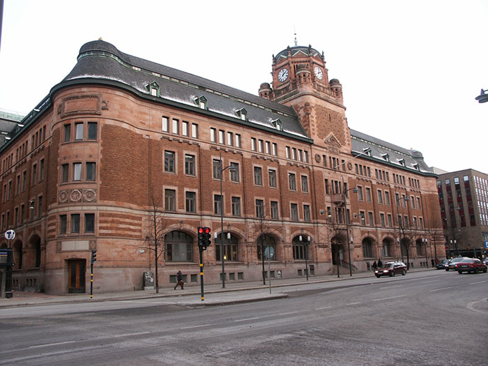 Швеция, Стокгольм: Vasagatan; 04.01.2004
