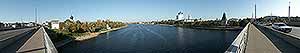 Псков: река Великая, Кром; 12:02 09.10.2005