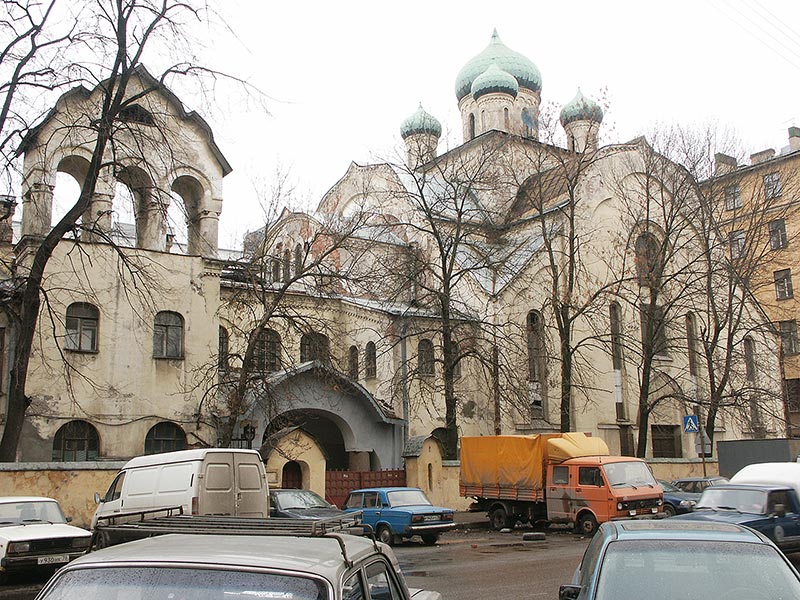 СПб: Поморская моленная Знамения Божей Матери на ул.Тверская,8; 15.04.2003