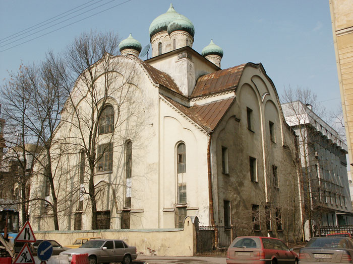 СПб: Поморская моленная Знамения Божей Матери на ул.Тверская,8; 15.04.2003