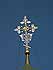 Ярославль: крест центральной главы церковь Дмитрия Солунского, запад; 02.08.2003